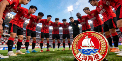 上海海港足球俱乐部球队全景及队徽